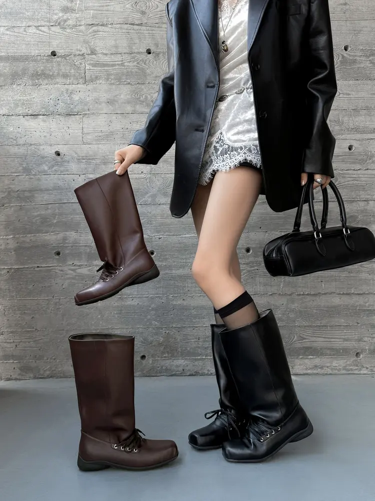 Mid-calf boots f9016 (15)