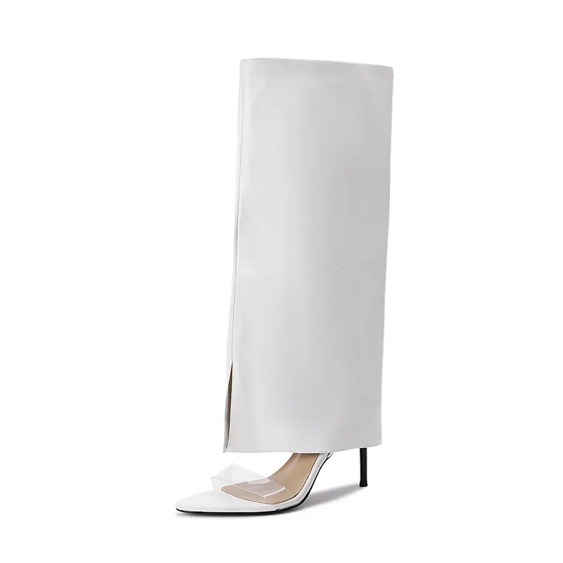 Elevate Your Style with 9cm Chunky Heel Knee-High Boots