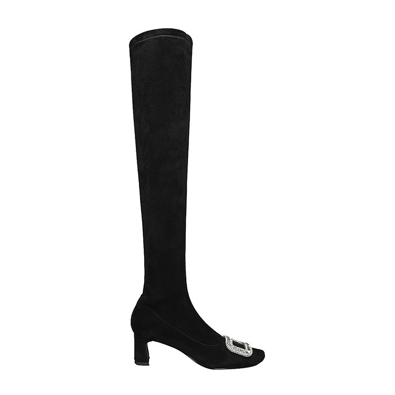 Black Velvet Rhinestone Over-the-Knee Stiletto Boots (5).jpg