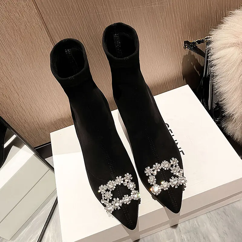 Women's Stiletto Ankle Boots - Pointed Toe, Stretch Velvet (1).jpg