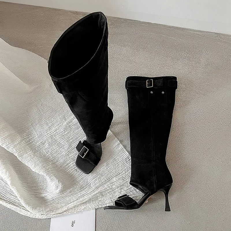 Spice Girl Style Open-Toe Knee-high Summer Boots (8).jpg