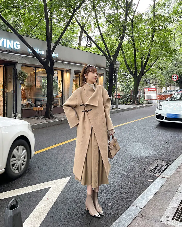 OEM Women's Pigskin Lining Ankle Boots with Chunky Heel 5045 (5)