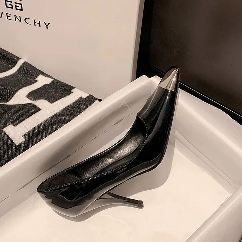 2025 Sparkly Black 9cm Rhinestone Party Pumps (4).jpg