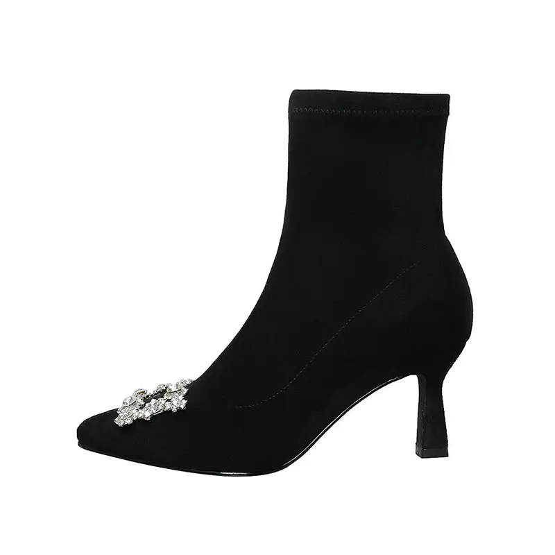 Women's Stiletto Ankle Boots - Pointed Toe, Stretch Velvet (6).jpg