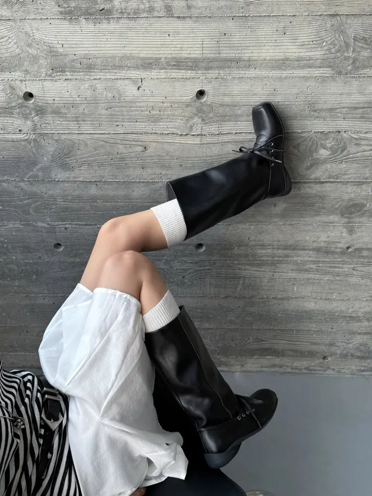 Mid-calf boots f9016 (13)