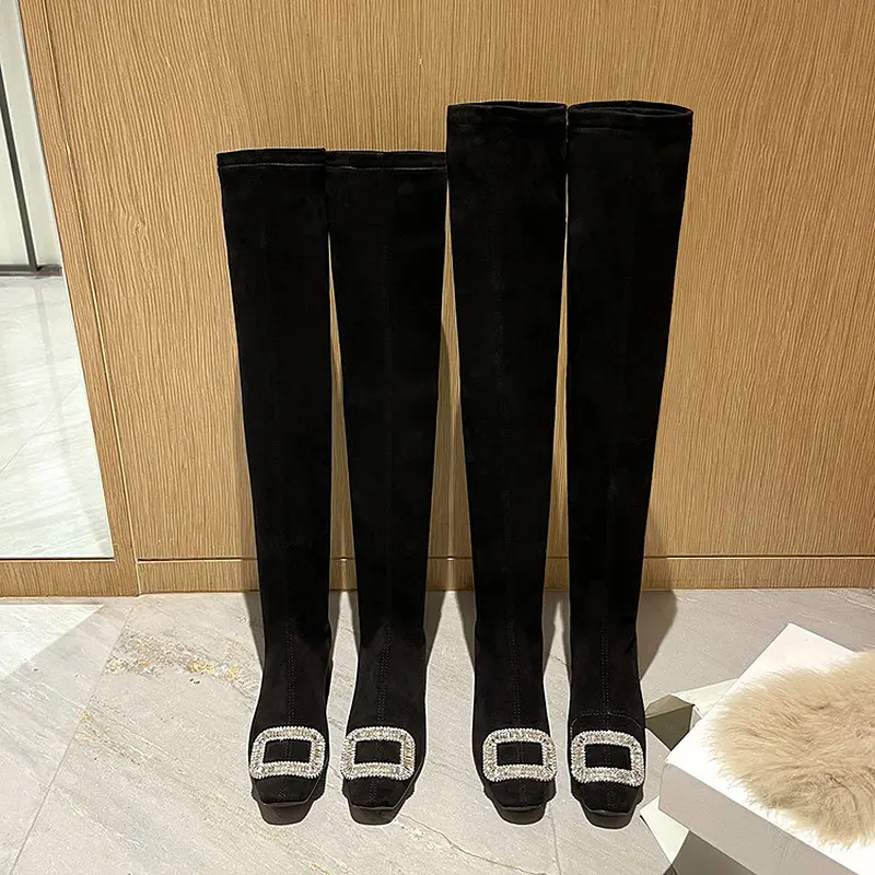 Black Velvet Rhinestone Over-the-Knee Stiletto Boots (11).jpg