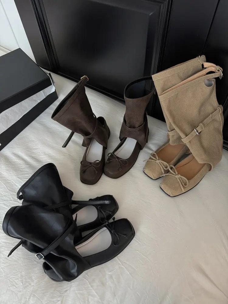 Mid-calf Boots f9006 (38)