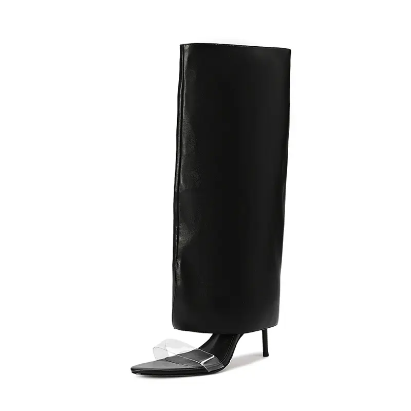 Elevate Your Style with 9cm Chunky Heel Knee-High Boots (2).jpg