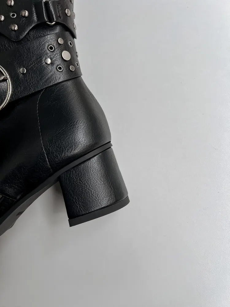 Women’s Sexy All season Knee-High Boots with open Toe 7718 (13)