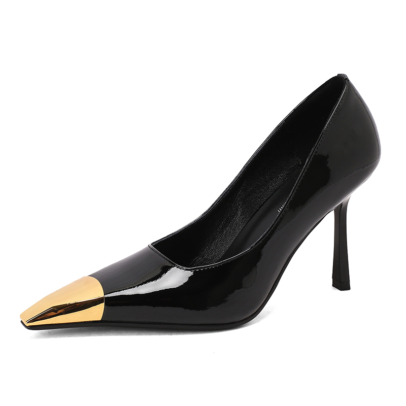 Luxury Handmade Black Court Shoes for Women 7cm Heels (23).jpg