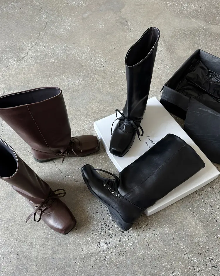 Mid-calf boots f9016 (19)