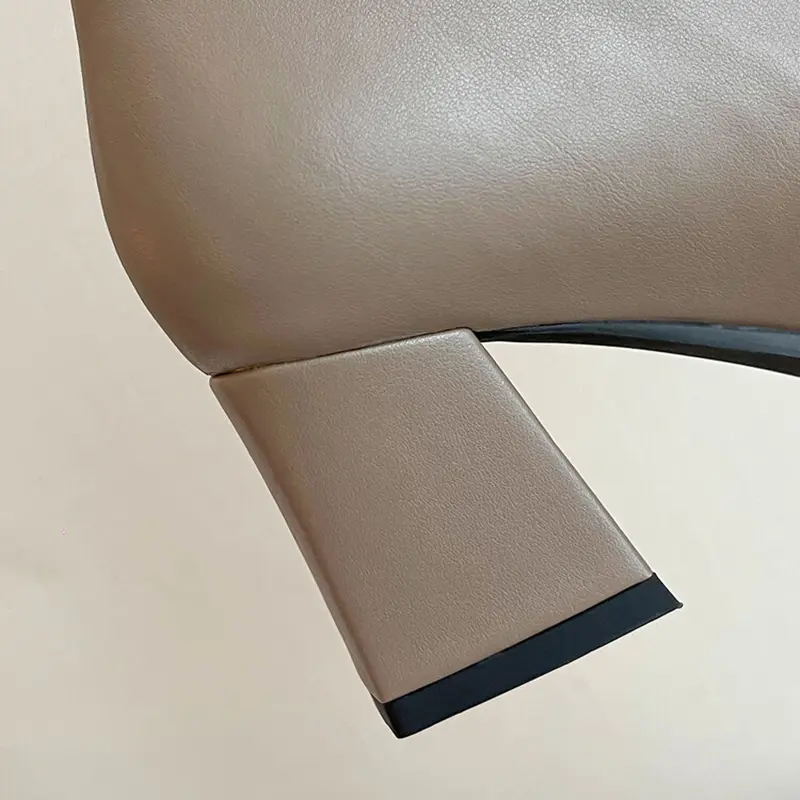 OEM Women's Pigskin Lining Ankle Boots with Chunky Heel (10).jpg